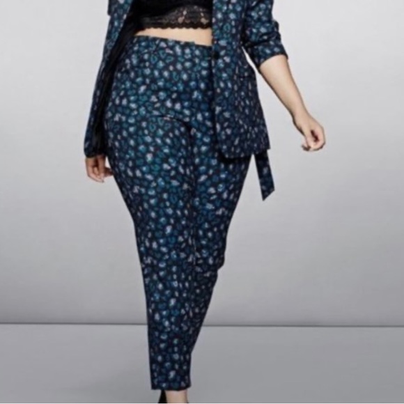 Michel Studio Leopard Print Pants - Picture 1 of 9